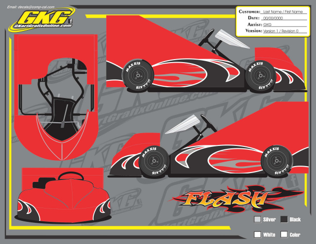 FLASH WEDGE SIDE GRAFIX